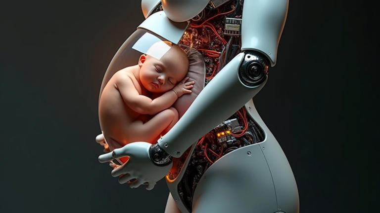 China pregnancy robot