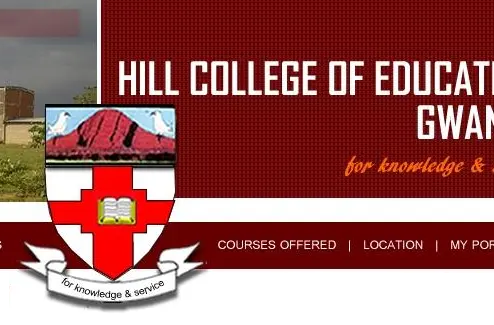 HILL COLLEGE OF EDUCATION