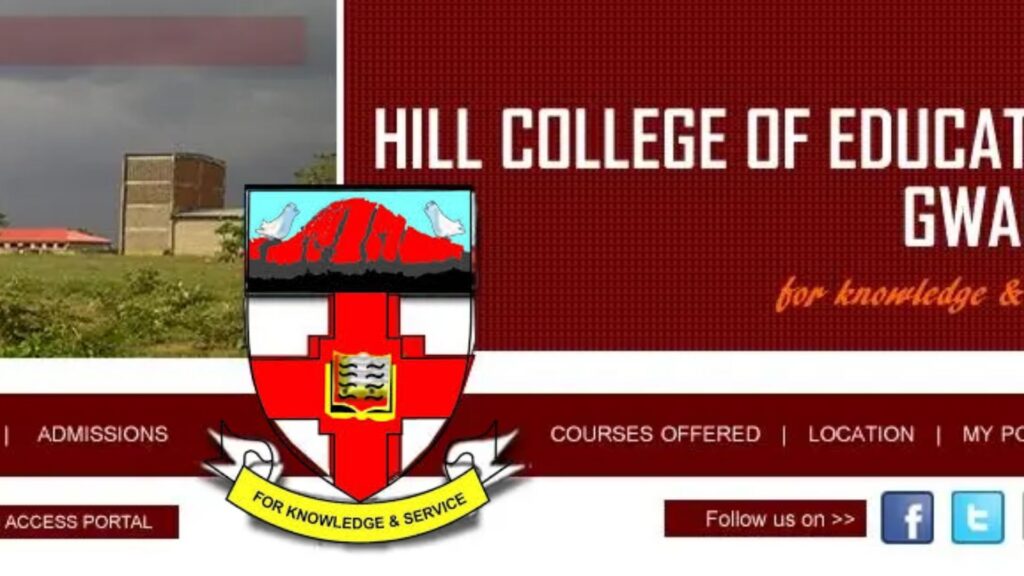 Hill College of Education Gwanje-Akwanga