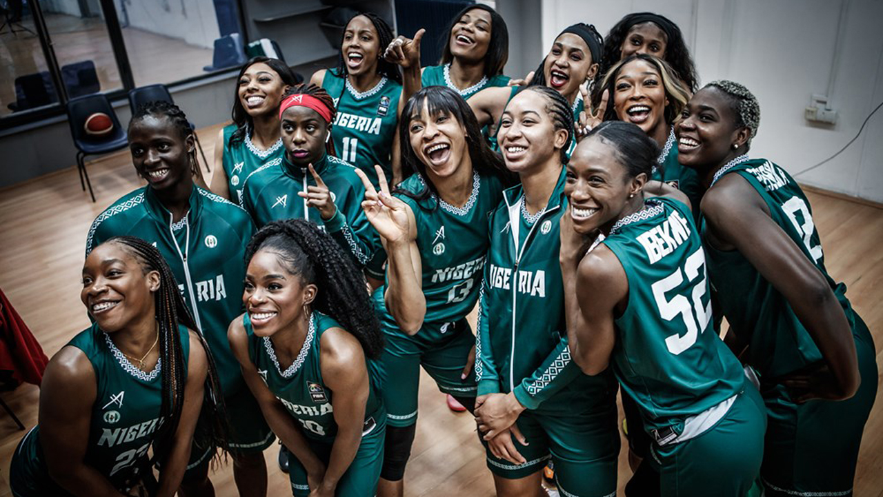 Nigeria Women’s Basketball team D’Tigress