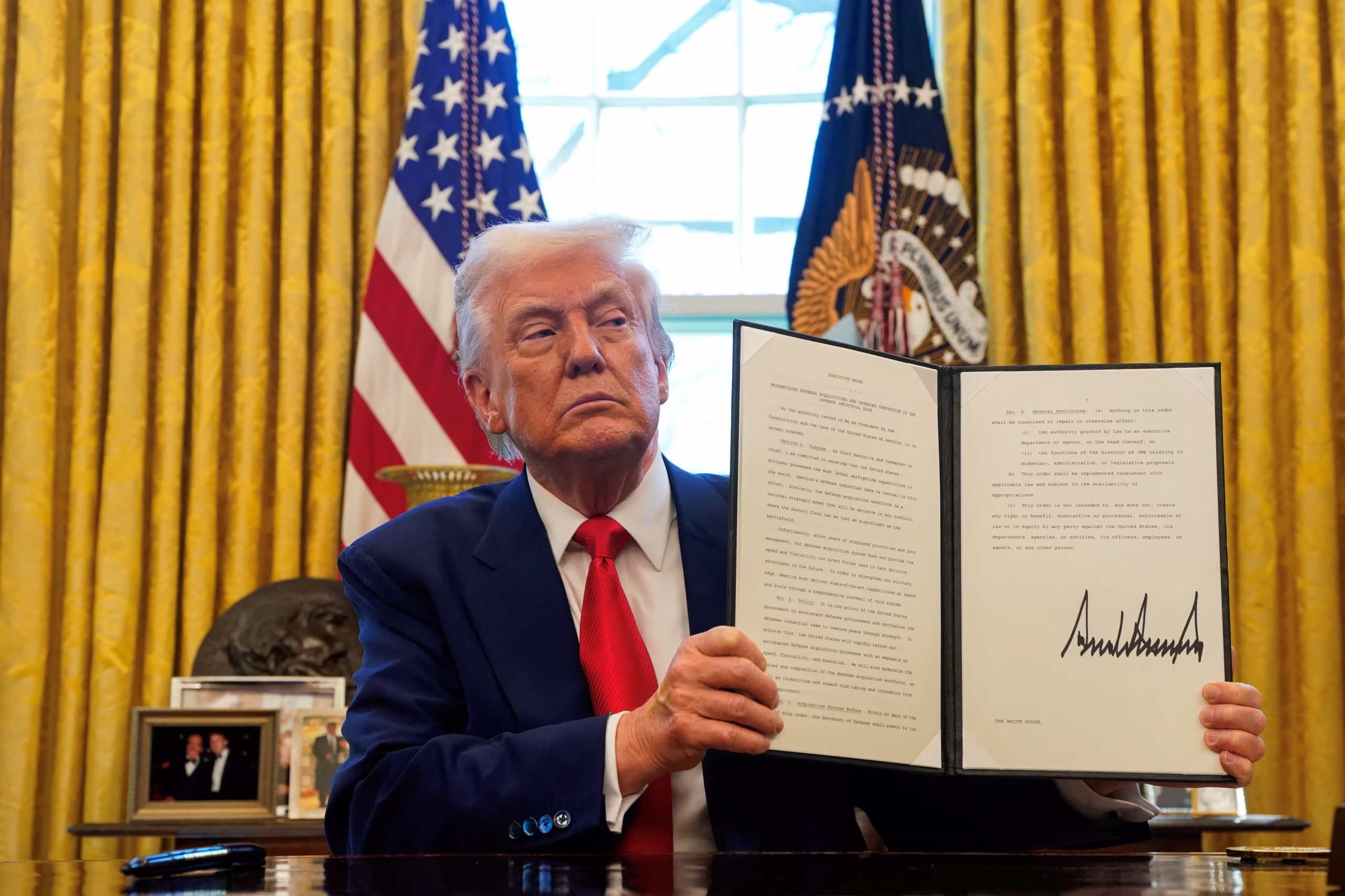 President Trump signs executive order