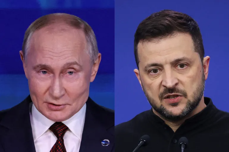 Putin and Zelenskyy