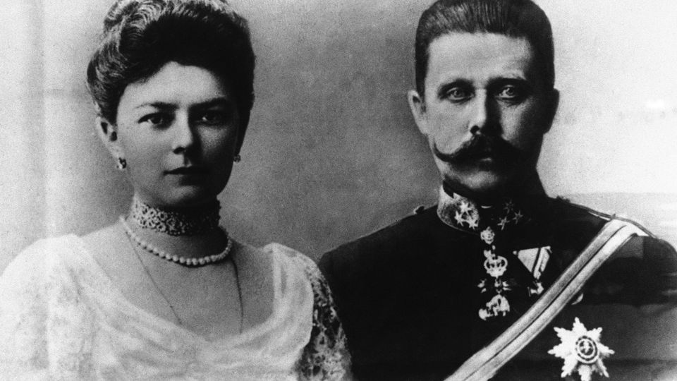 Archduke Franz Ferdinand and wife