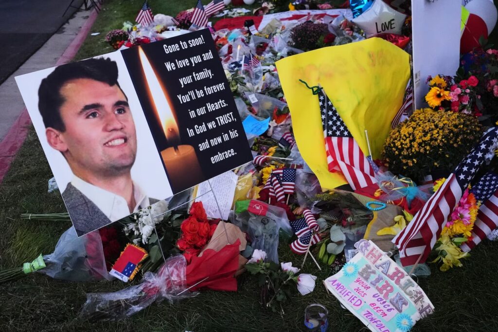 Charlie Kirk memorial service State Farm Stadium Arizona 2025