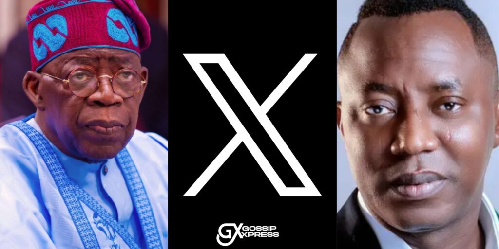 Federal Government, Tinubu, X, Sowore Court Case