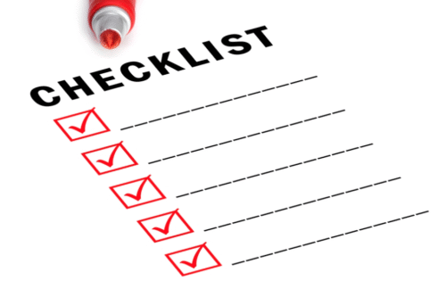 Checklist