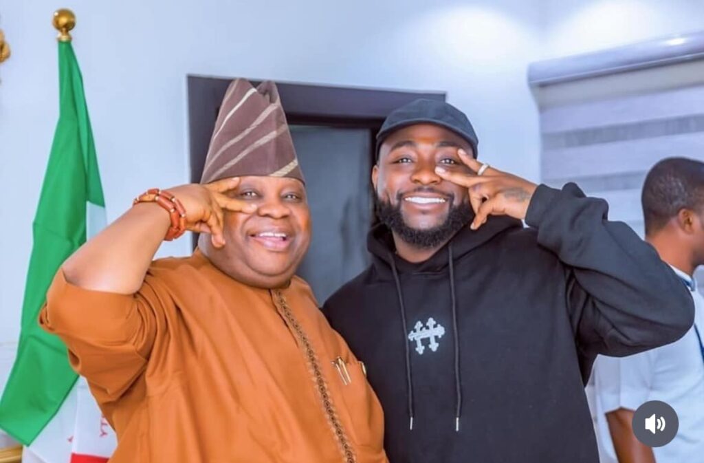 Gov. Adeleke and David