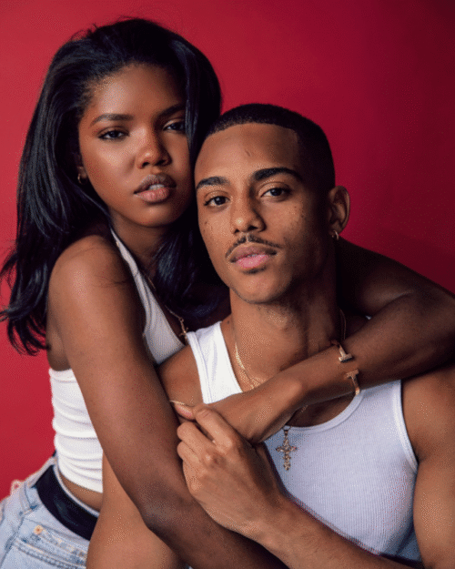 Keith Powers and Ryan Destiny